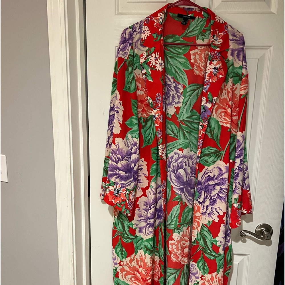 Floral tunic size L